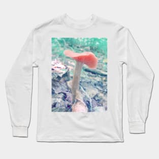 Pink Mushroom Long Sleeve T-Shirt